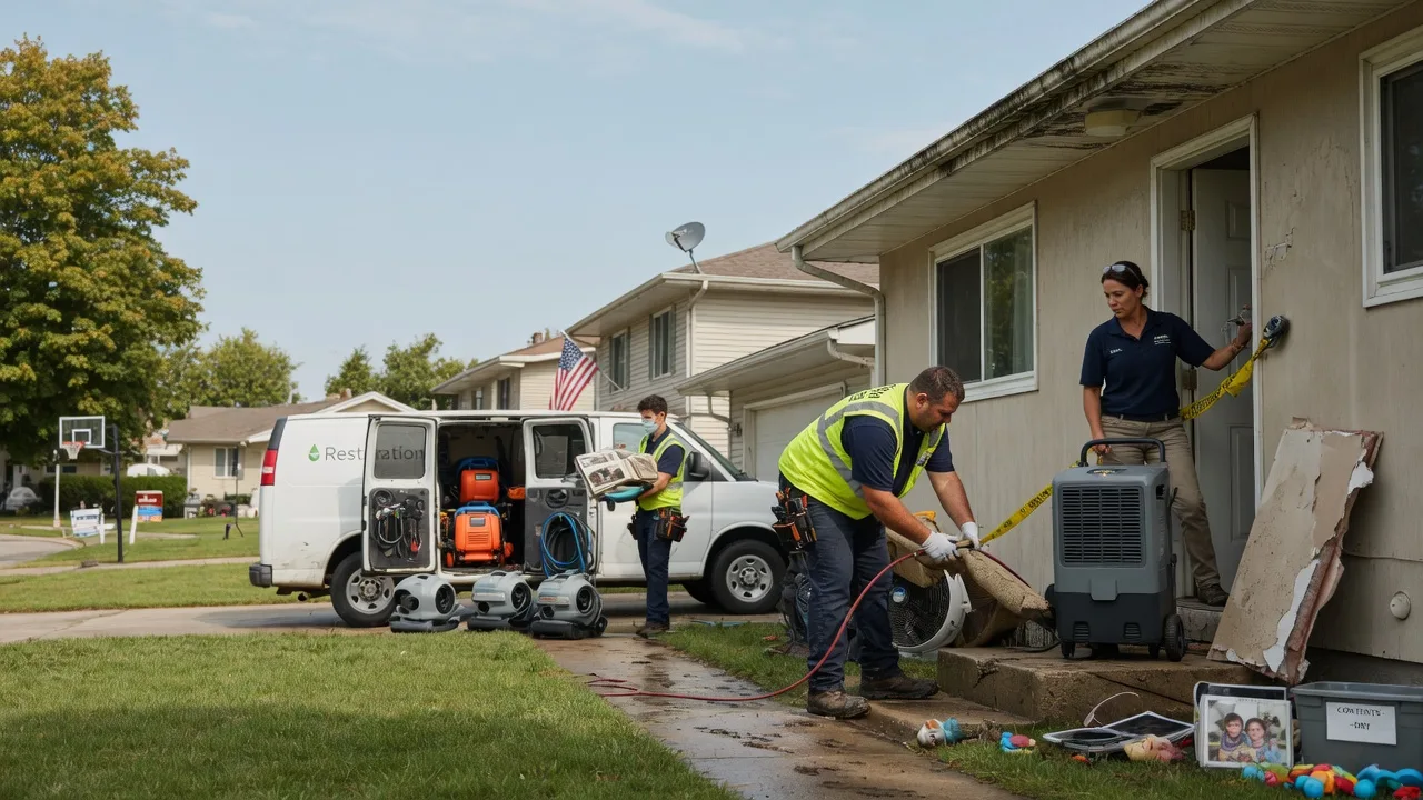 Water Damage Restoration in Mears, VA near me